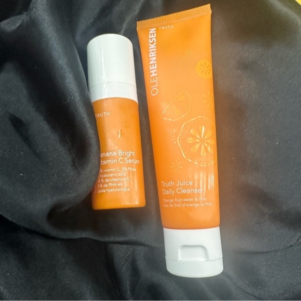 Ole Henriksen Vitamin C Serum and juice cleanser